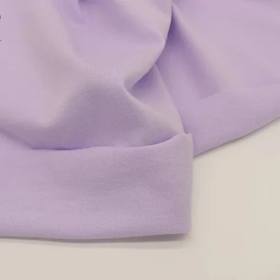 Top quality knitted 100%  cotton Jersey fabric 145gsm for sweater T-shirt dress trousers plain customized