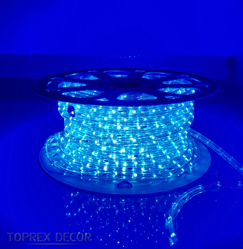  TOPREX декор рождественские украшения тонкая синяя веревка для палатки уличная светодиодная