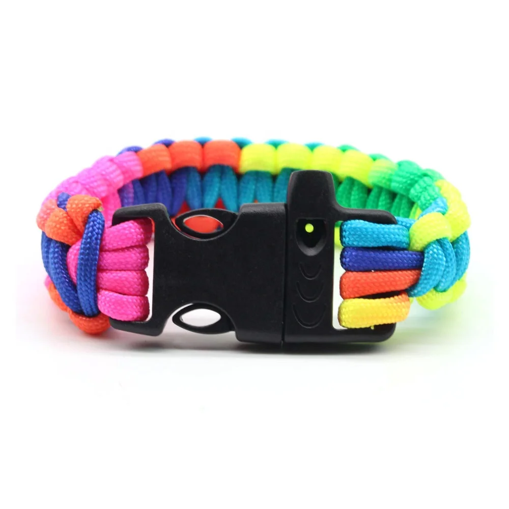 Online Shop Hot Sale Outdoor Parachute Survival Bracelet First Aid Life Rope