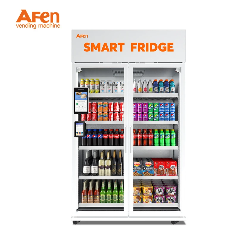 AFEN Smart Fridge Fresh Food Vending Machine Healthy Vending Machine Automatic Cooling