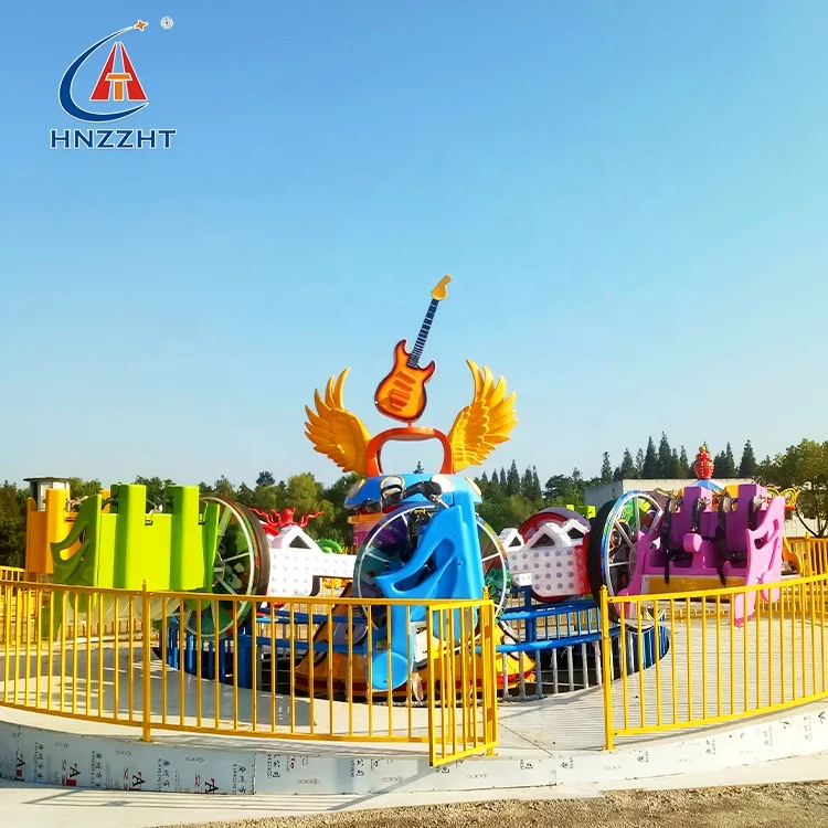 Factory price new design amusement rides 360 degree rolling electric music bar ride roll rotating rock n ride