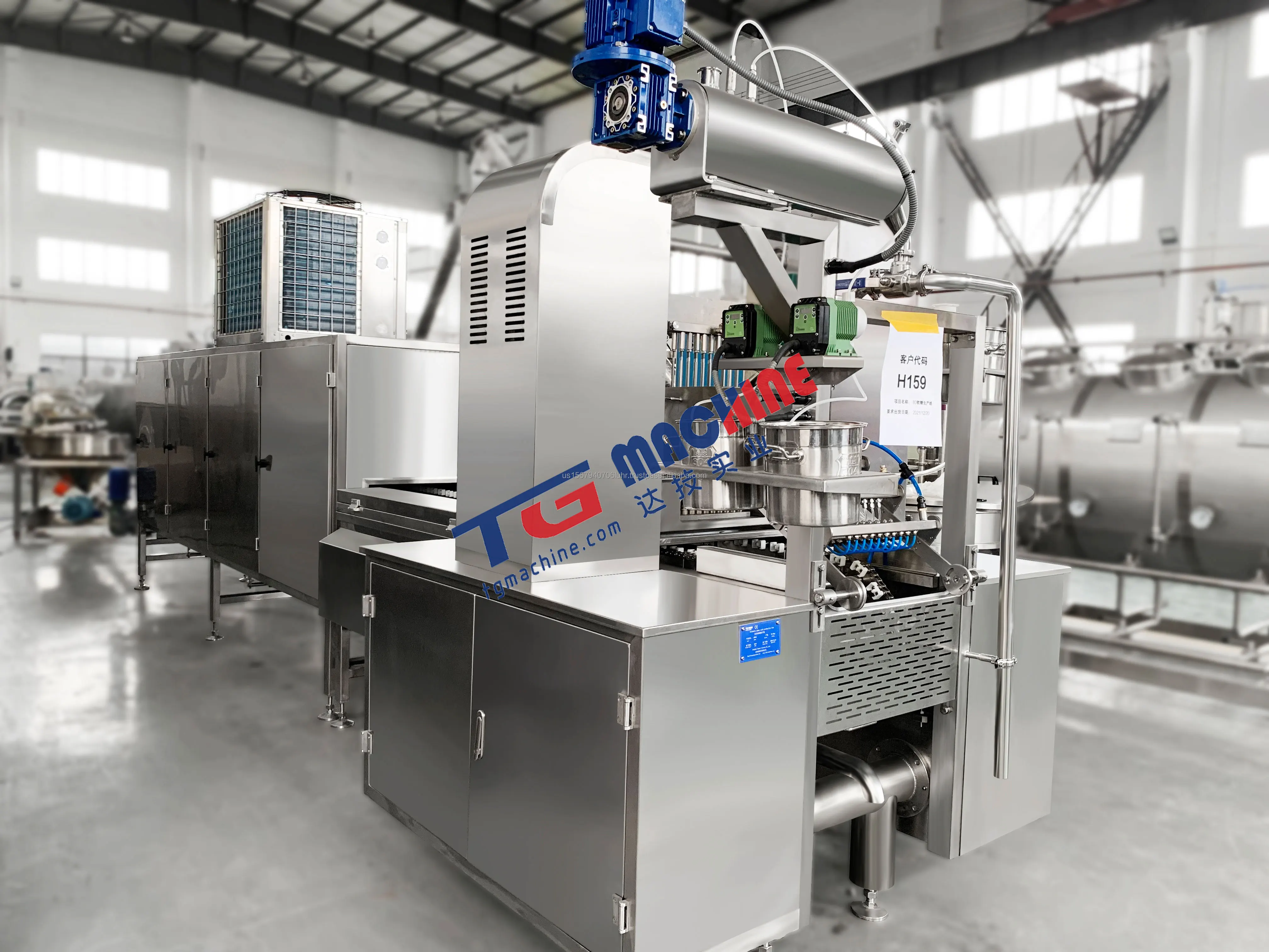 Automatic Candy Maker Jelly Gummy Packing Machine for Make Gummy Machine
