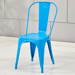 Винтажное железное обеденное кресло в стиле индастриал, стул для стола в стиле молочного чая, кофе, горячий горшок, металлическое кресло, стул для отдыха