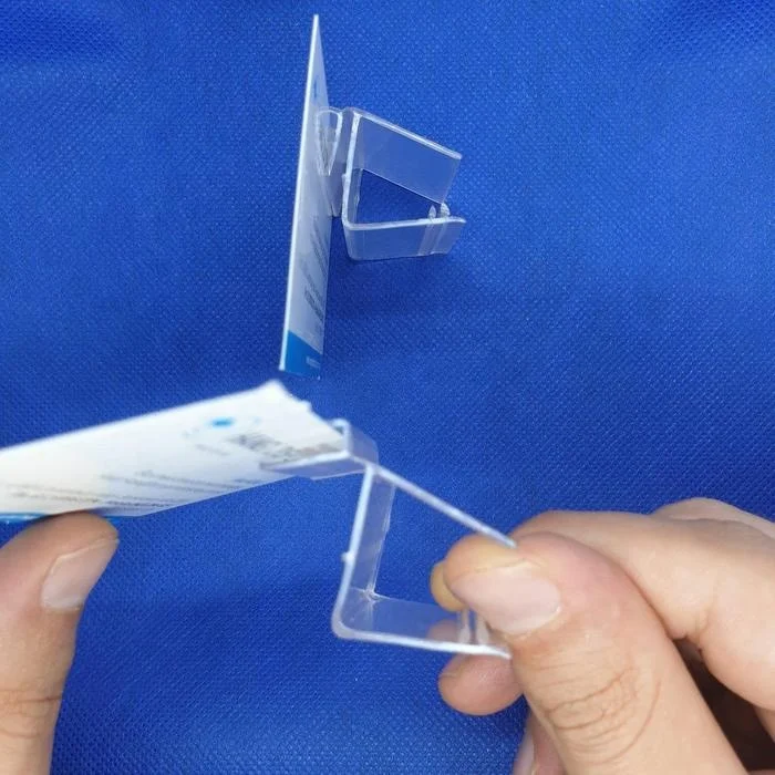 2023 New Free-samples sticker holder supergrips/Plastic Card Holder - Spring Supergrip