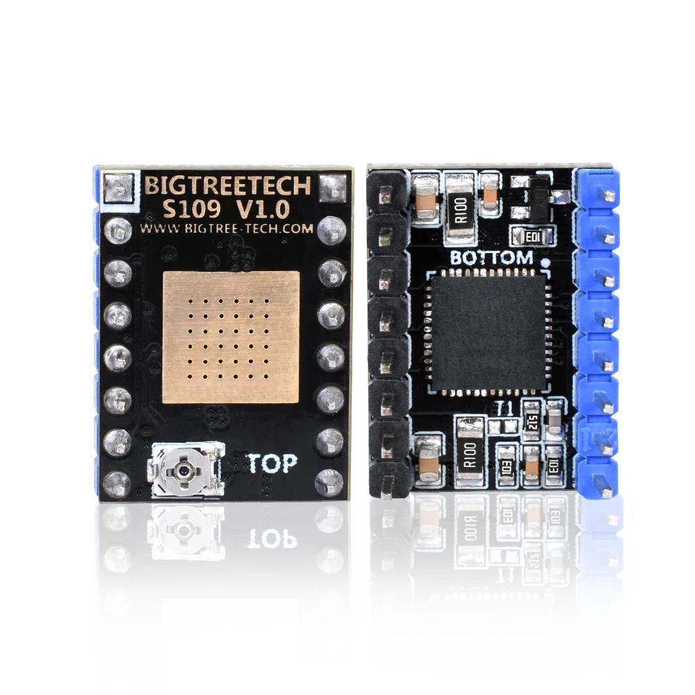 BIQU S109 V1.0 Stepper Motor Driver Stepstick TB67S109A VS TMC2209 TMC2208 3D Printer Parts For SKR V1.3 Board MKS GEN L