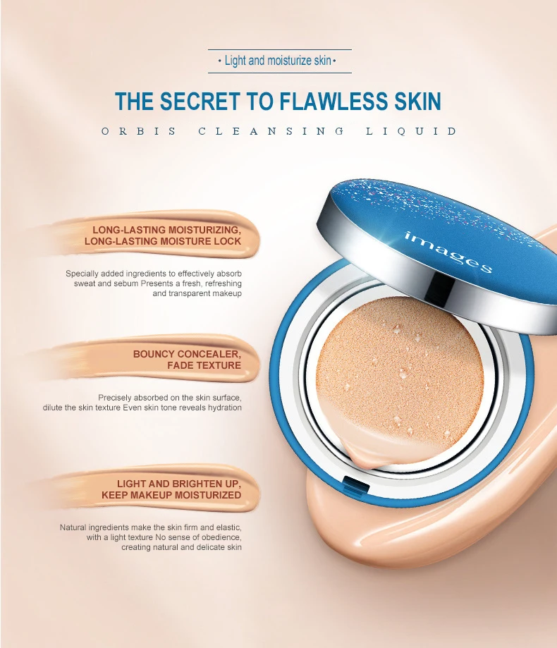 korean cosmetics Air cushion Bb Cream Segregation Frost Whitening Foundation murad spf Concealer