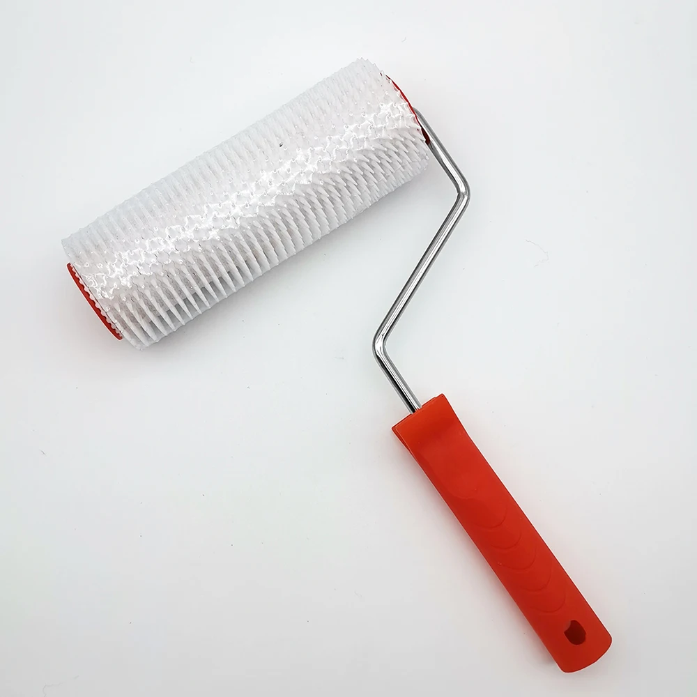 Master M25010 9 inches 10 inches Customize Length Self-leveling Epoxy Floor Spiked Tools Coating Paint Spike Roller