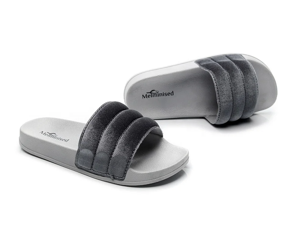 EVA Insole PVC Outsole Material Women Indoor Slipper Non-slip Plastic House Slippers For Women And Ladies