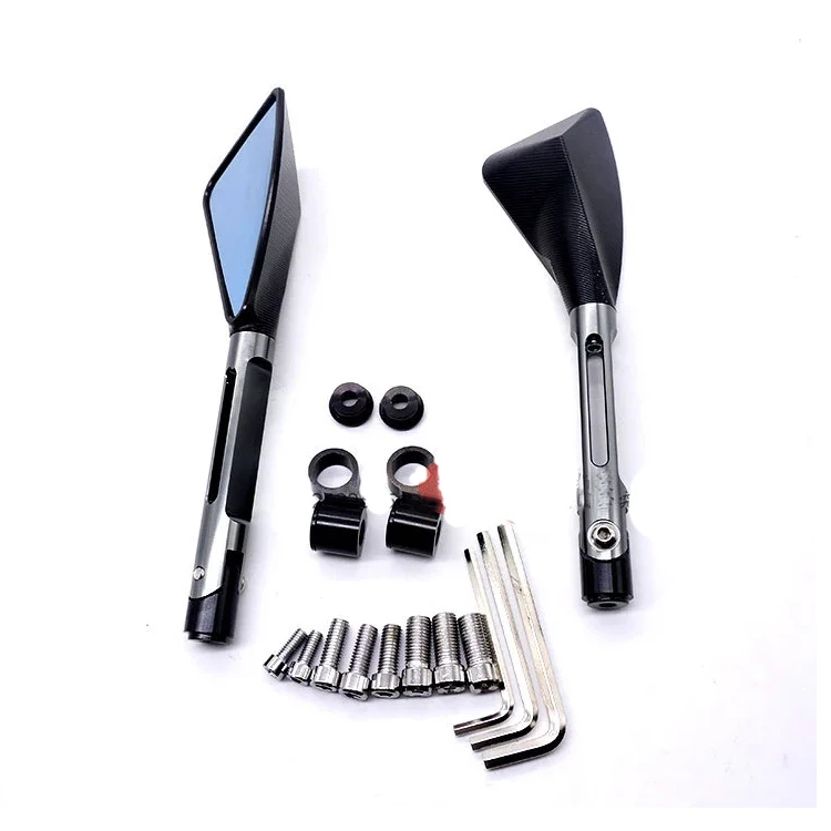 GDMotor -Motorcycle Refit Part CNC Rearview Mirror Triangle Motorbike Rear Mirror
