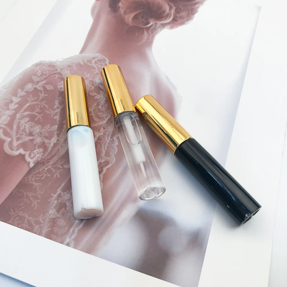 Eyelash Glue Gold Top Strong Adhesive Long Lasting Eyelash Extension Glue Creulty Free Private Label