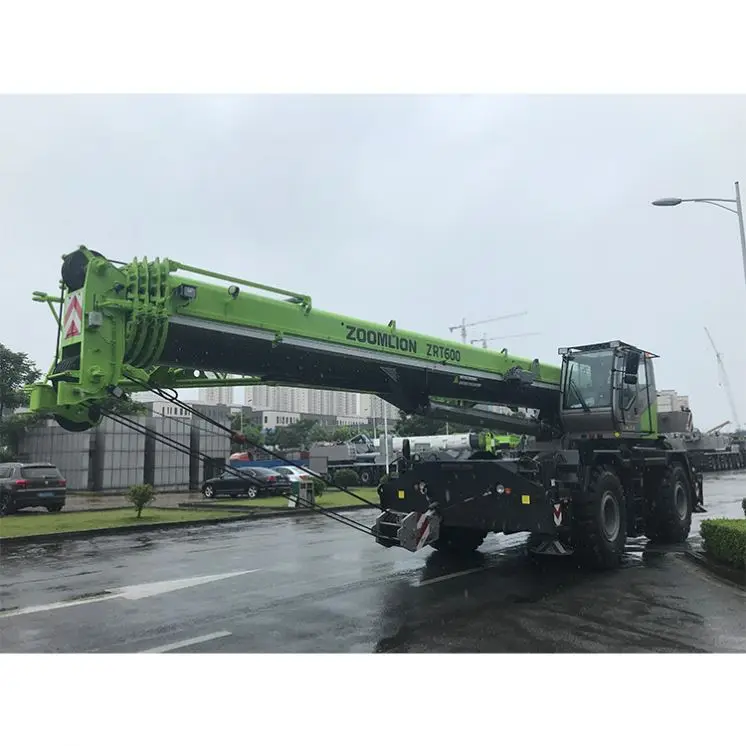 
Hydraulic Mobile Crane 60Ton Zoomlion Rough Terrain Crane Price ZRT600 