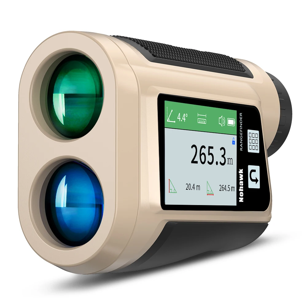 high lcd 6x  laser rangefinder Large side screen range finder sensor golf distance finder OLED