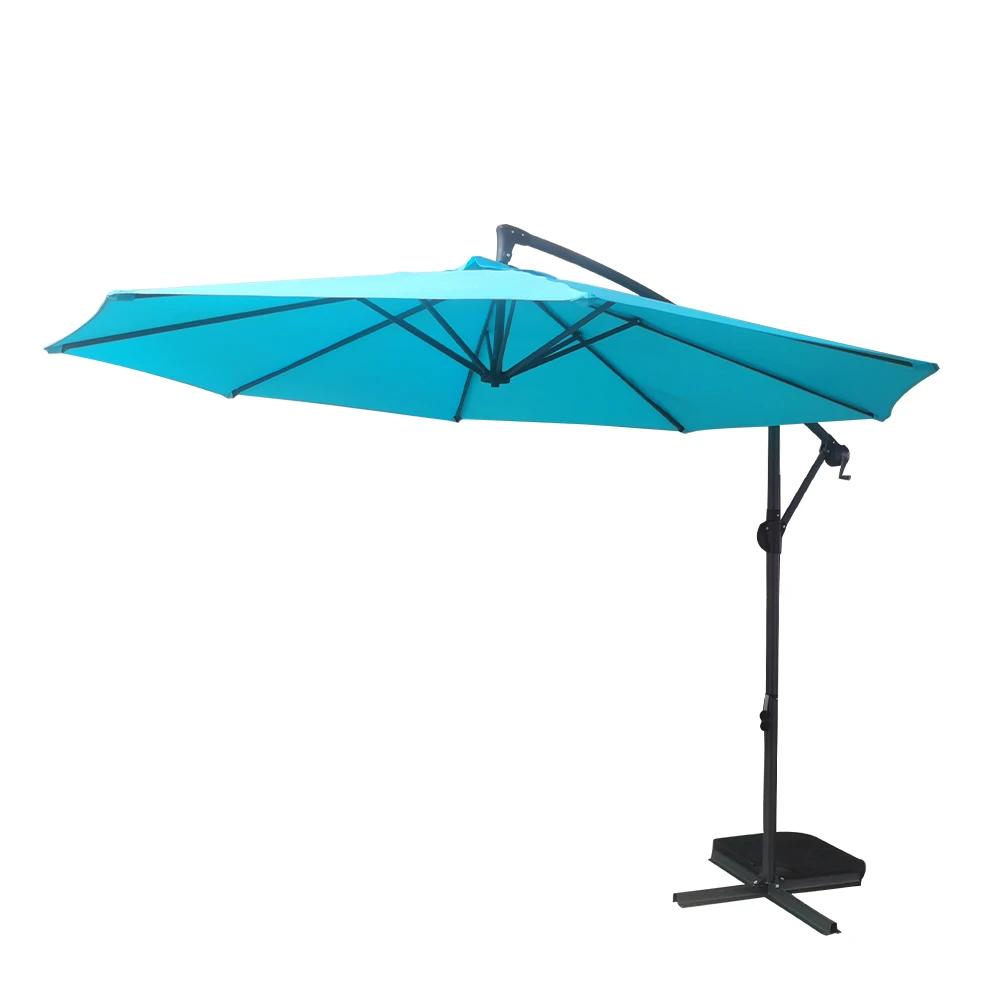 2021 New Classic Outdoor Patio garden 10 ft Hanging offset banana Umbrella