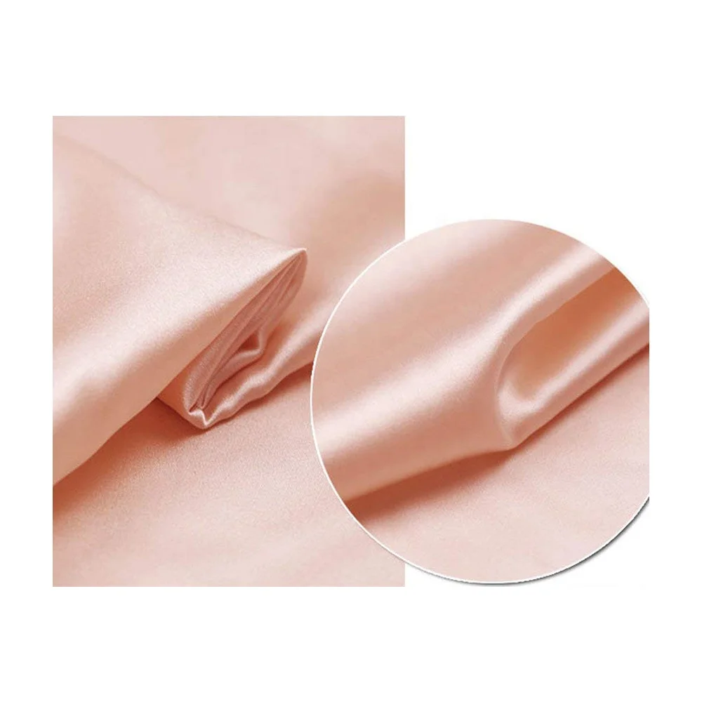 Уютный шелковый креп 6A класс 140 см ширина 19 мм 100% Тутовый шелк ткань окрашивание