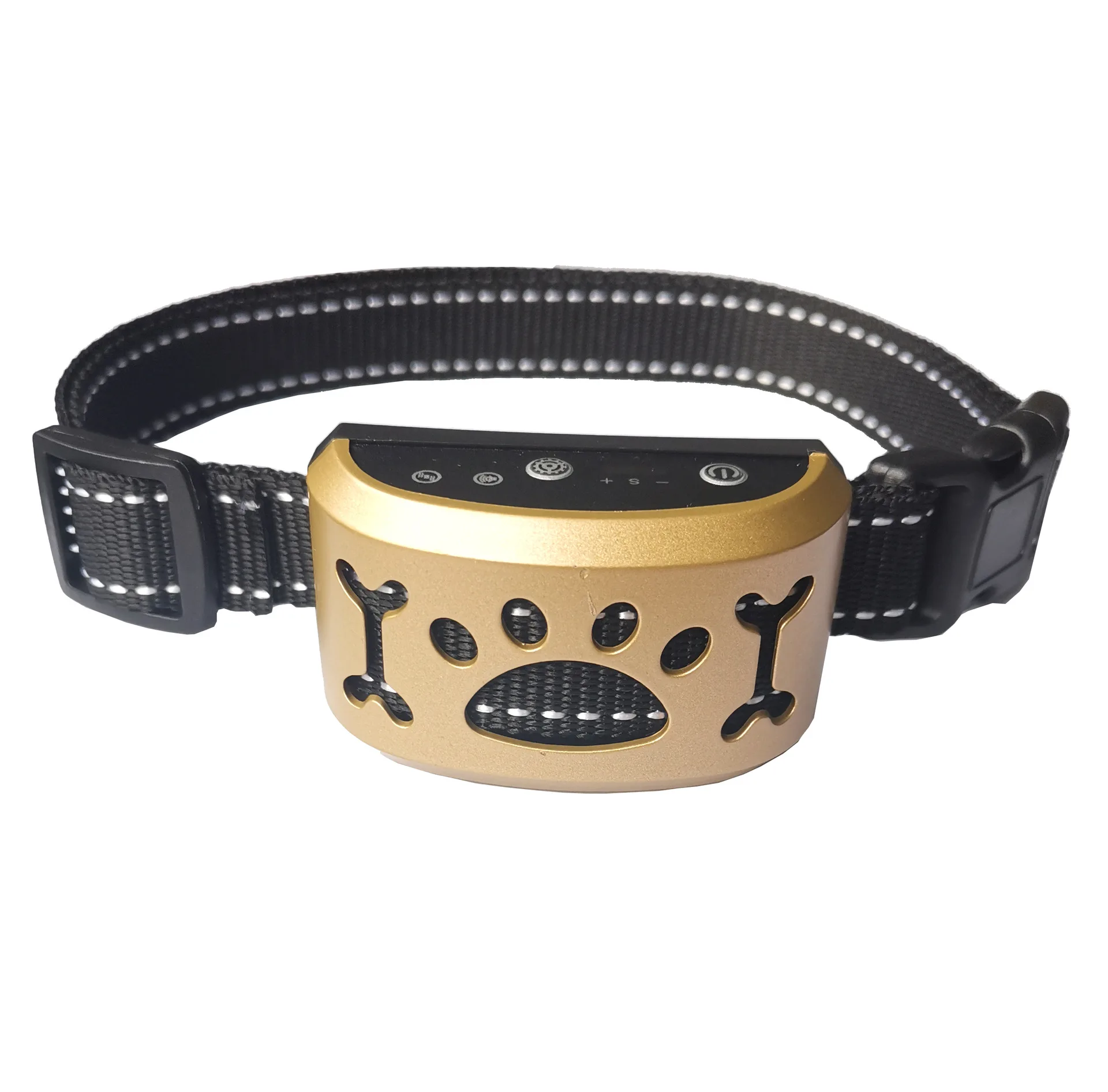 New Automatic Adjustable Vibration Beep Dog Bark Collar Waterproof Rechargeable Anti Barking Collar Dog Training Collar