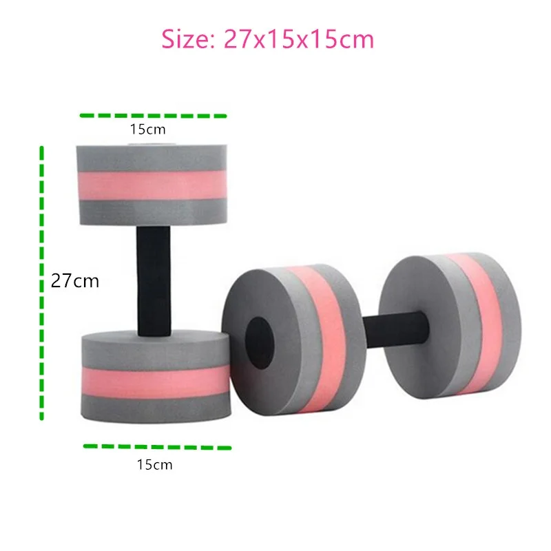Fitness Swimming Eva Floating Dumbbell Water Aerobics Aquatic Barbell Fitness Exercise