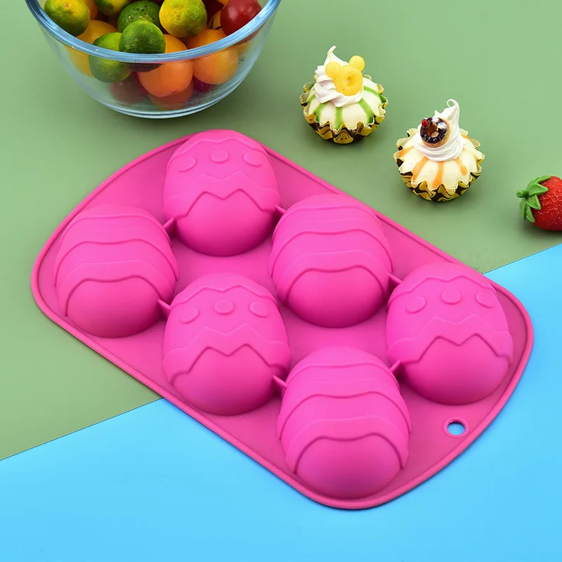 Qimeng Amazons Best Selling Products Kitchen Gadgets Silicon Mold For Cake Decoration Easter Egg Cake Mold
