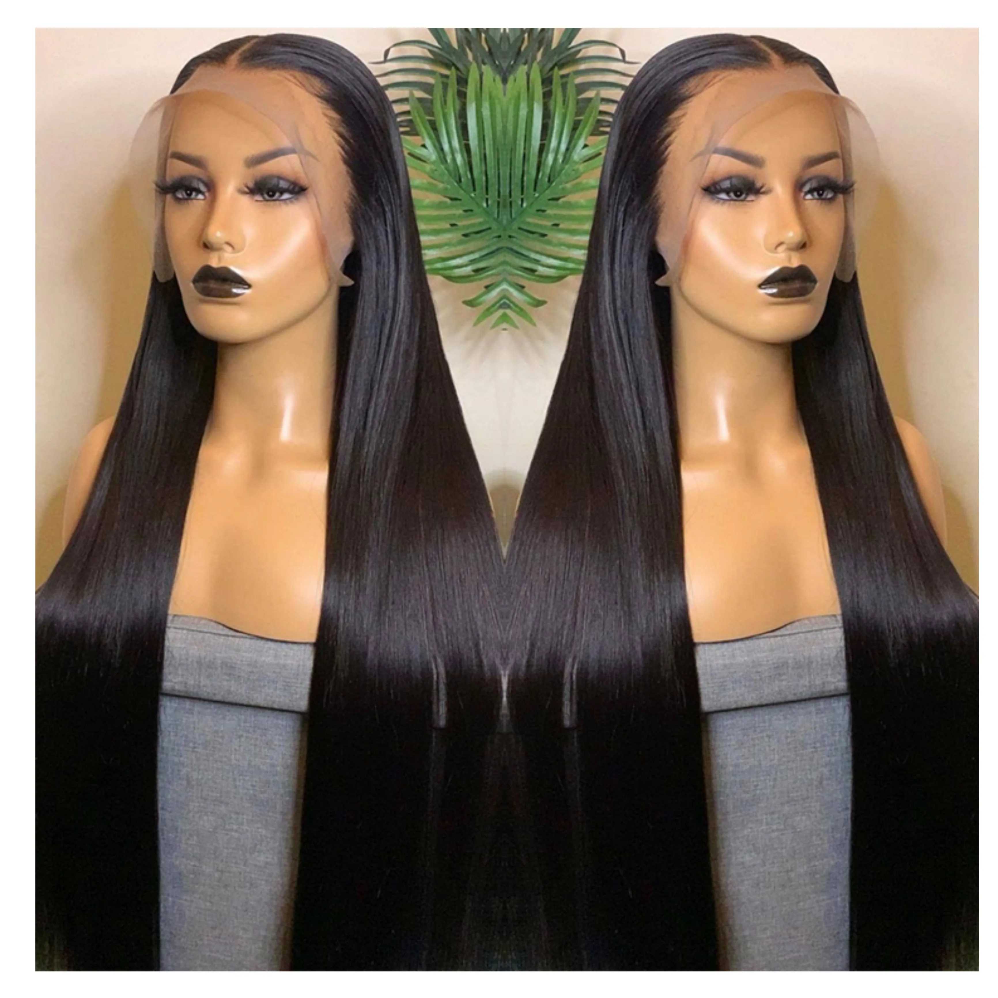 150% 180% Density HD Full Lace Human Hair Wigs For Black Women,Wholesale Brazilian Virgin Hair Transparent Lace Front Wig