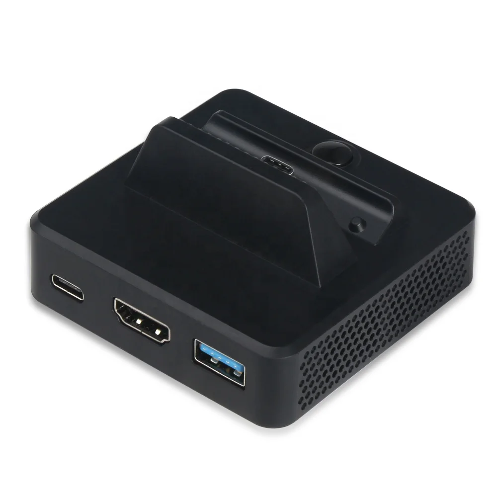DOBE TNS-1828 зарядное устройство базовой станции для Nintendo Switch подставка Док-станция для конвертер видео игры