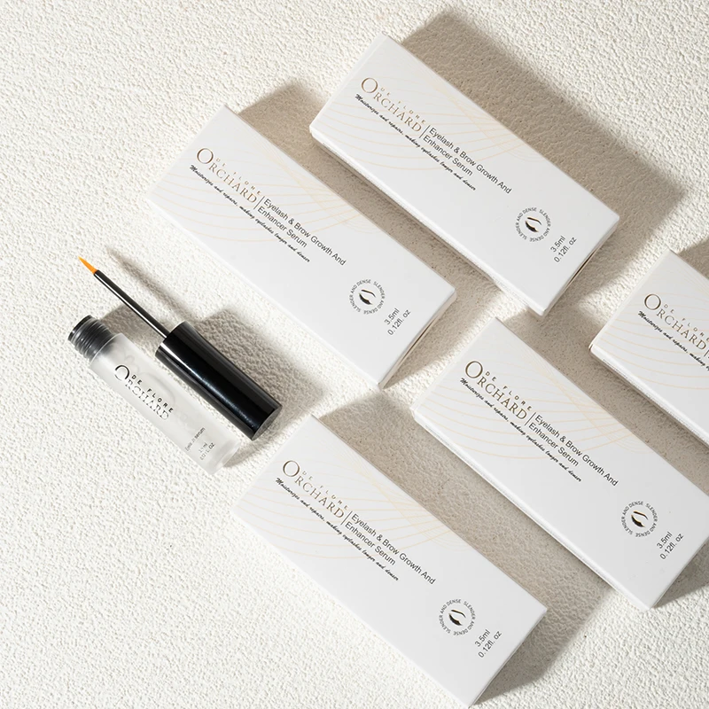 wholesale best 100% natural 2 in 1 eyelash eyebrow rapid enhancing growth enhancer serum