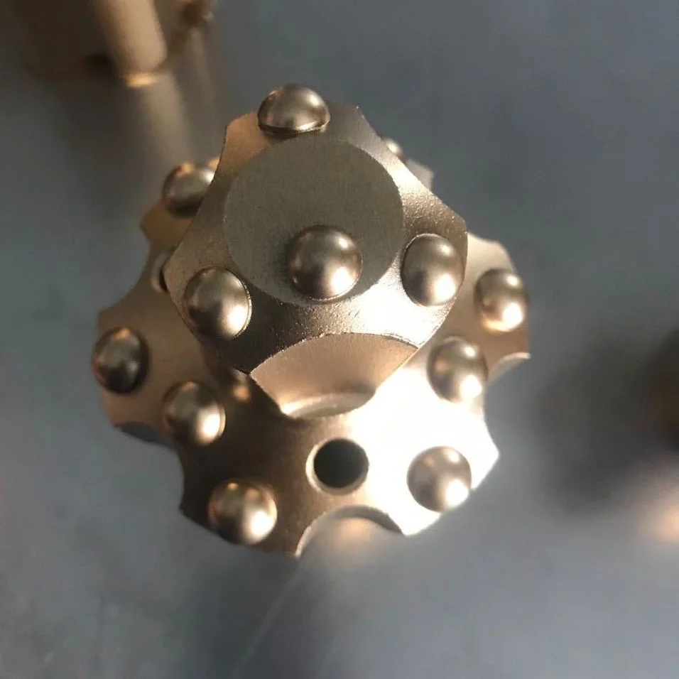 R35 51mm Water Well, Deep Hole And Mining Rock Drill Head