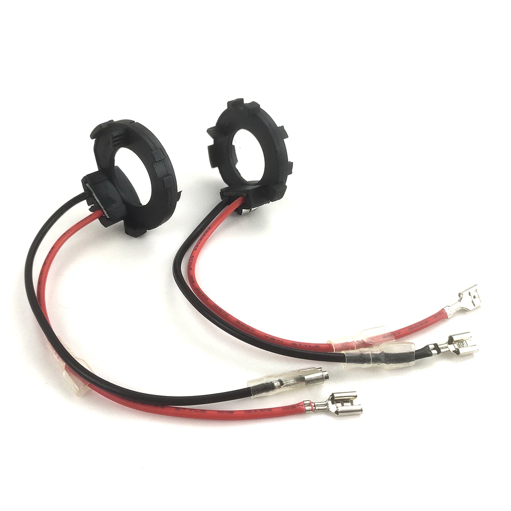 Pourio LED Headlight H7 Lamp Holder H7 Adapter LED Lamp Auto H7 Base Holder Socket for VW, BMW, Benz, Kia