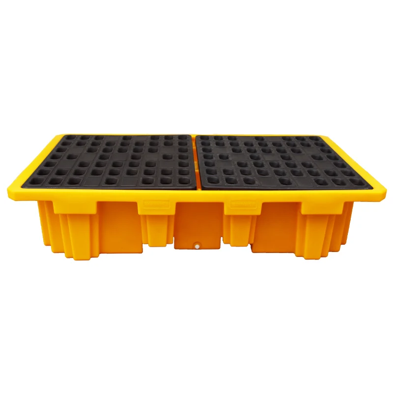 With Drain 1100L Spill Tray Spill Pallet Drum Container Double Ibc Spill Pallet