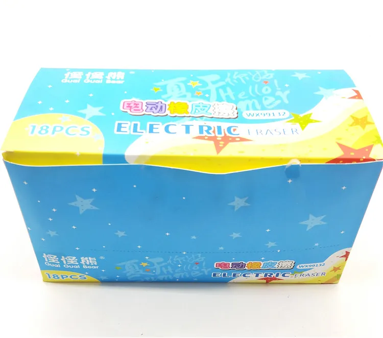 China wholesale Latest design promotional Electric eraser  for  boys and girls