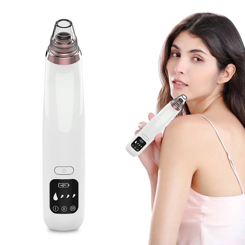 5 Head Pore Cleanser Vacuum Electric Suction Facial Comedo Acne Remover Extractor Tool Kit Blackhead Remover Vacuum