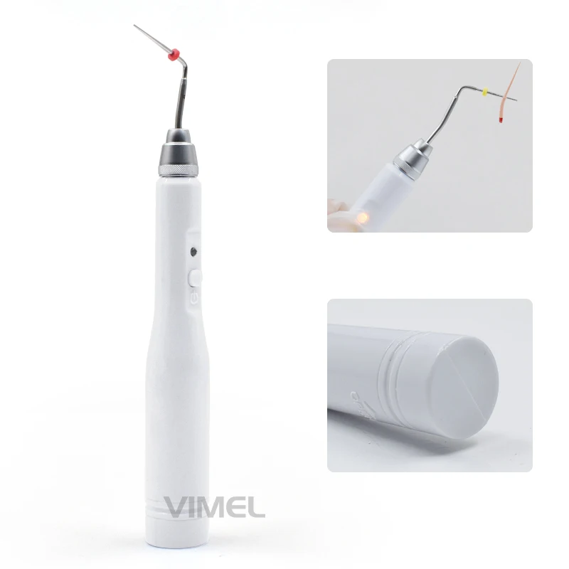 Two Rechargeable Battery YDK-OP-II Dental Cordless Wireless Gutta Percha Obturation System Obturation Pen with 2 tips