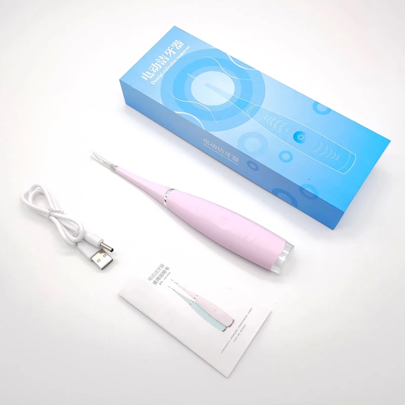  Private Label Electric Ultrasonic Sonic Tooth Whiten Teeth Dental Calculus Remover Cleaner Oral