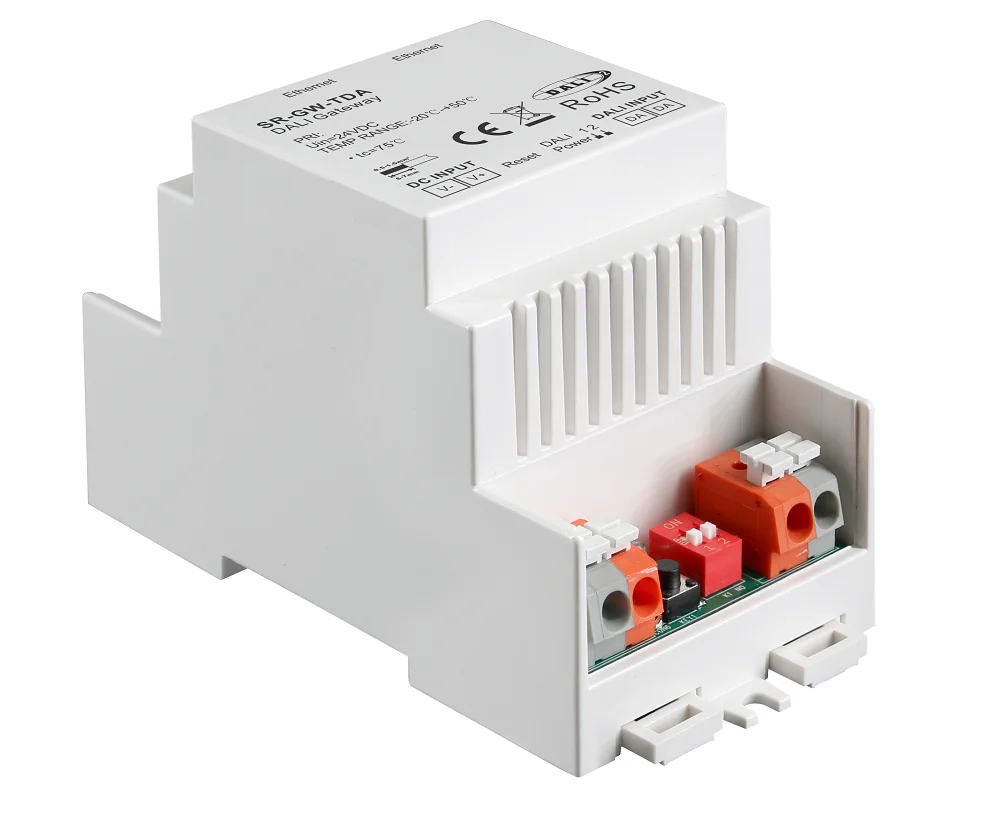 DIN-рейка Ethernet (IP) DALI IoT шлюз