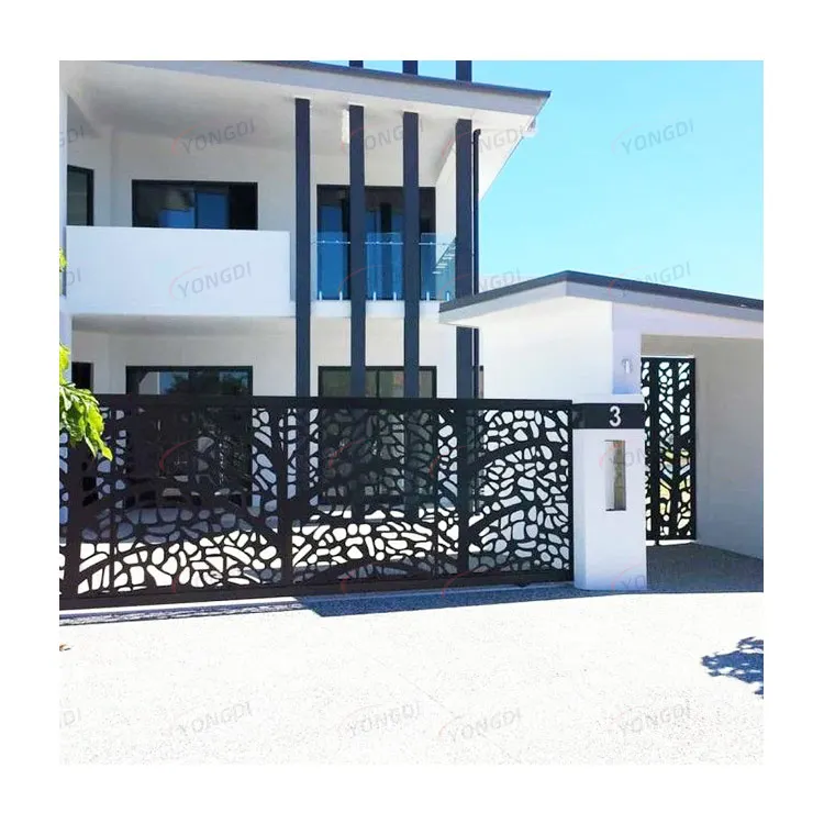 China supplier external powder coating decorative swimming pool divider waterproof garden screens