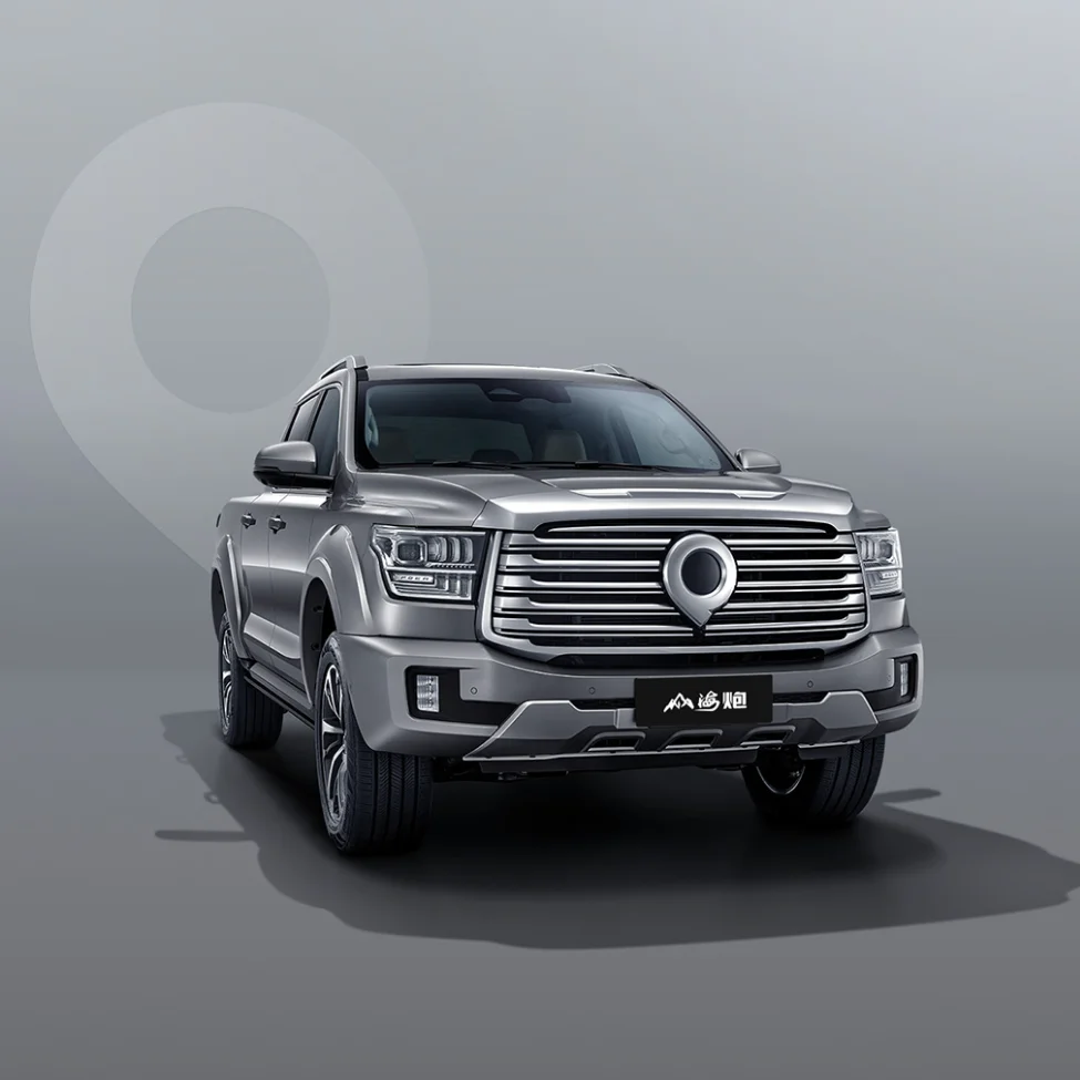 Great Wall Shanhai Cannon 9AT+48V V6 GDI+PFI  4WD Gasoline Hyrid pickup trucks 5 seats Chinese pickup trucks