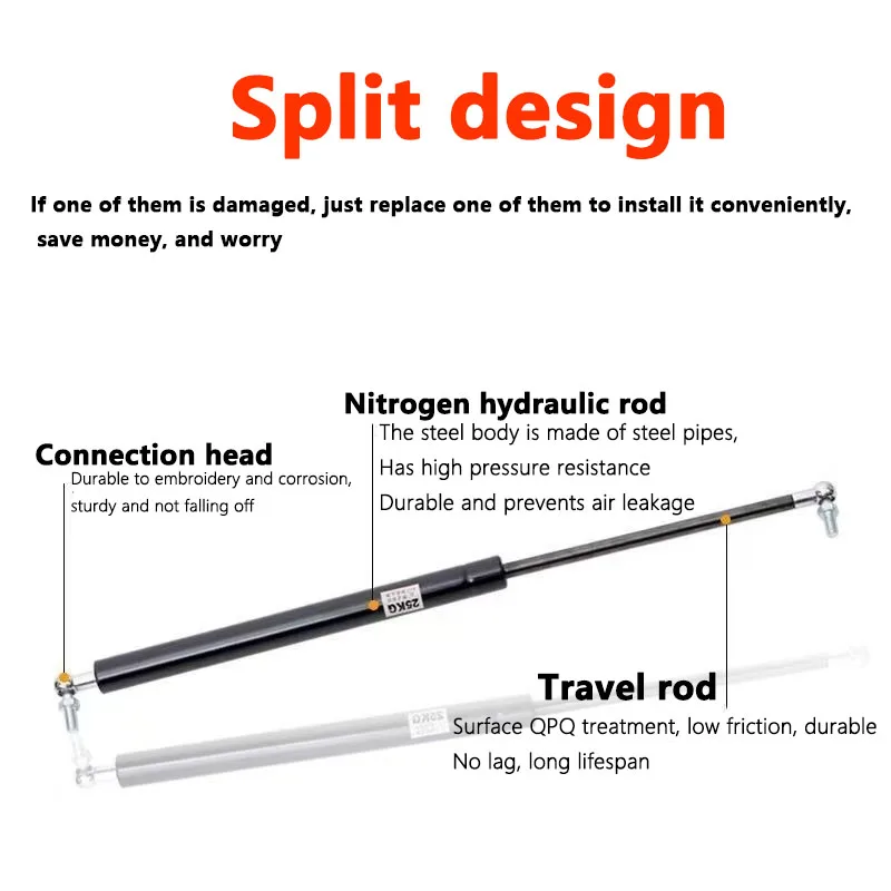 High quality gas spring Gas strut gas lift support for car