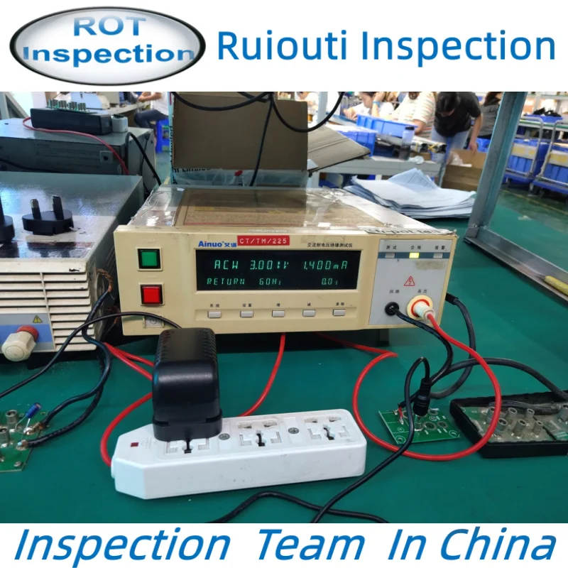 Shenzhen Power supply quality check 3rd inspection service Guangdong inspection team