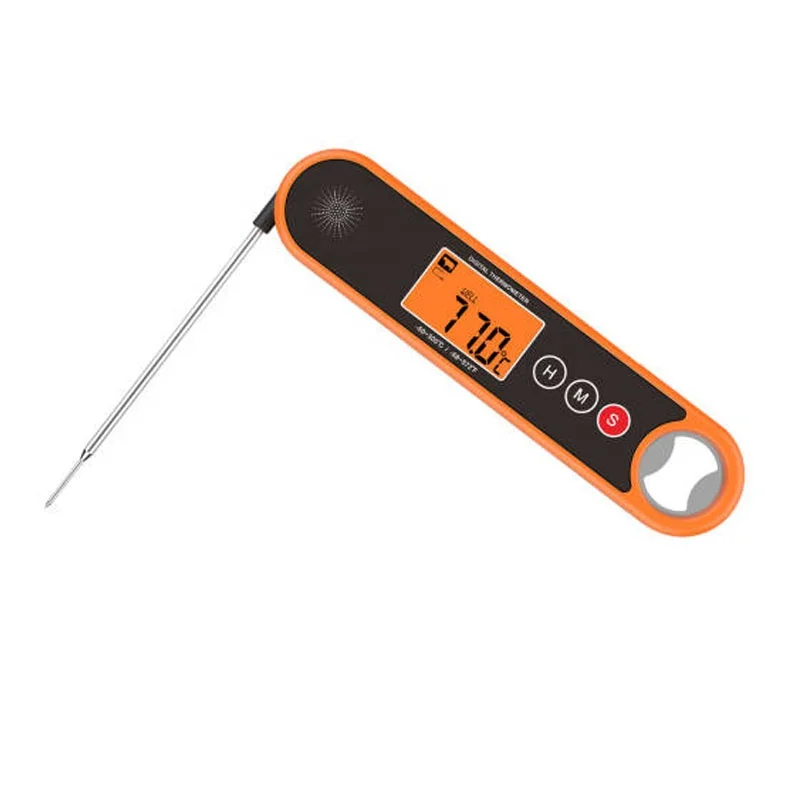 Multifunctional Waterproof Digital Bottle Opener Instant Read Meat Thermometer