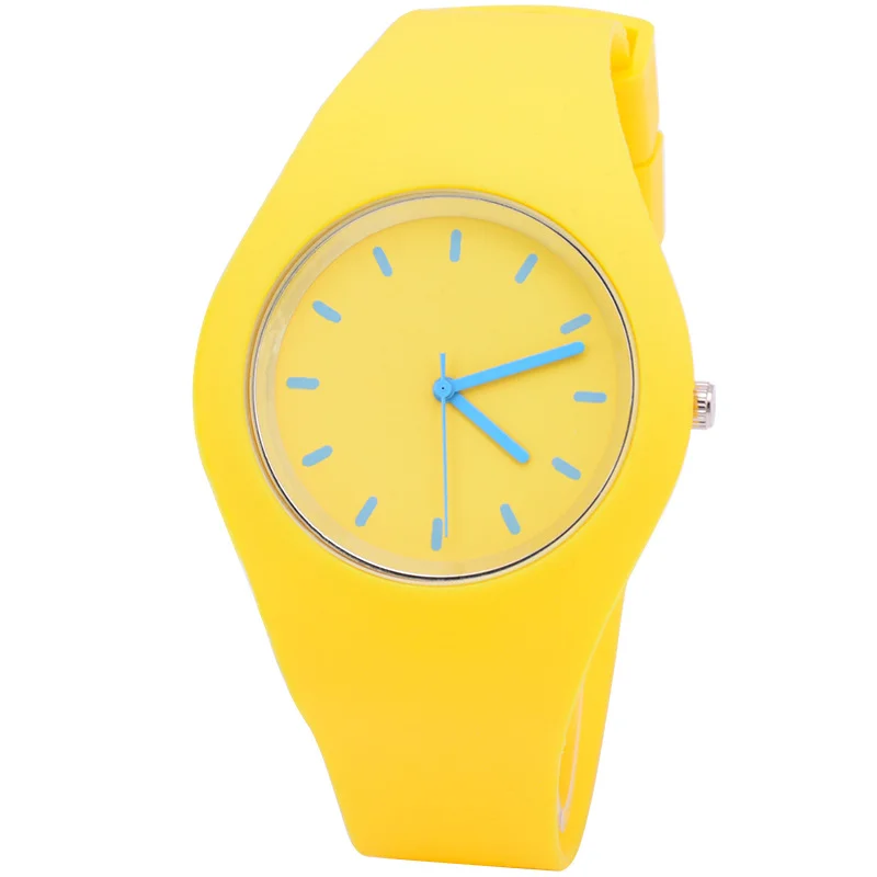 Hot Selling Cheap Women Watch Fashion Jelly Silicone Watch in Wholesale