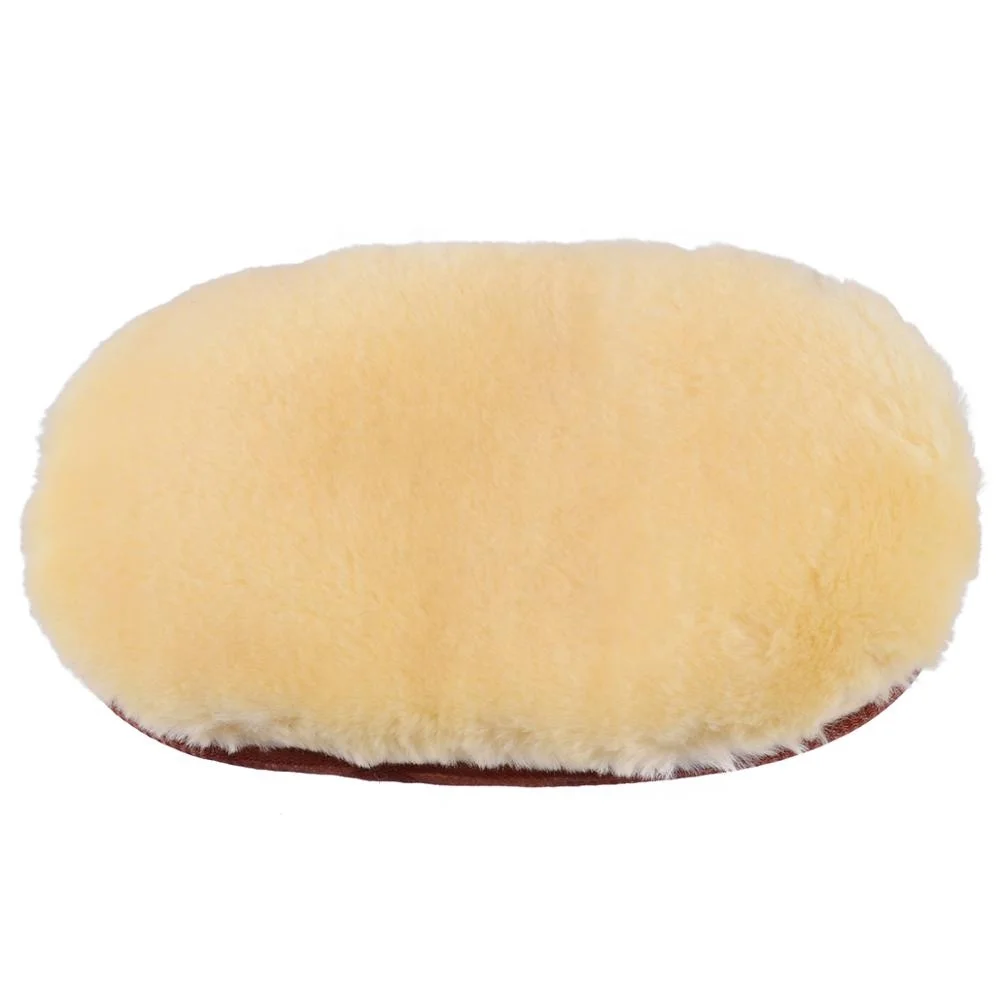 
Factory Wholesale Sheepskin Wool Car Wash Mitt Car Wash Glove Cleaning Mitt 