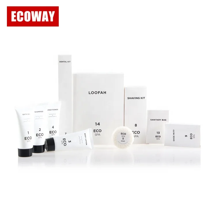 hotel bathroom amenities packing box personalized spa guest supplies