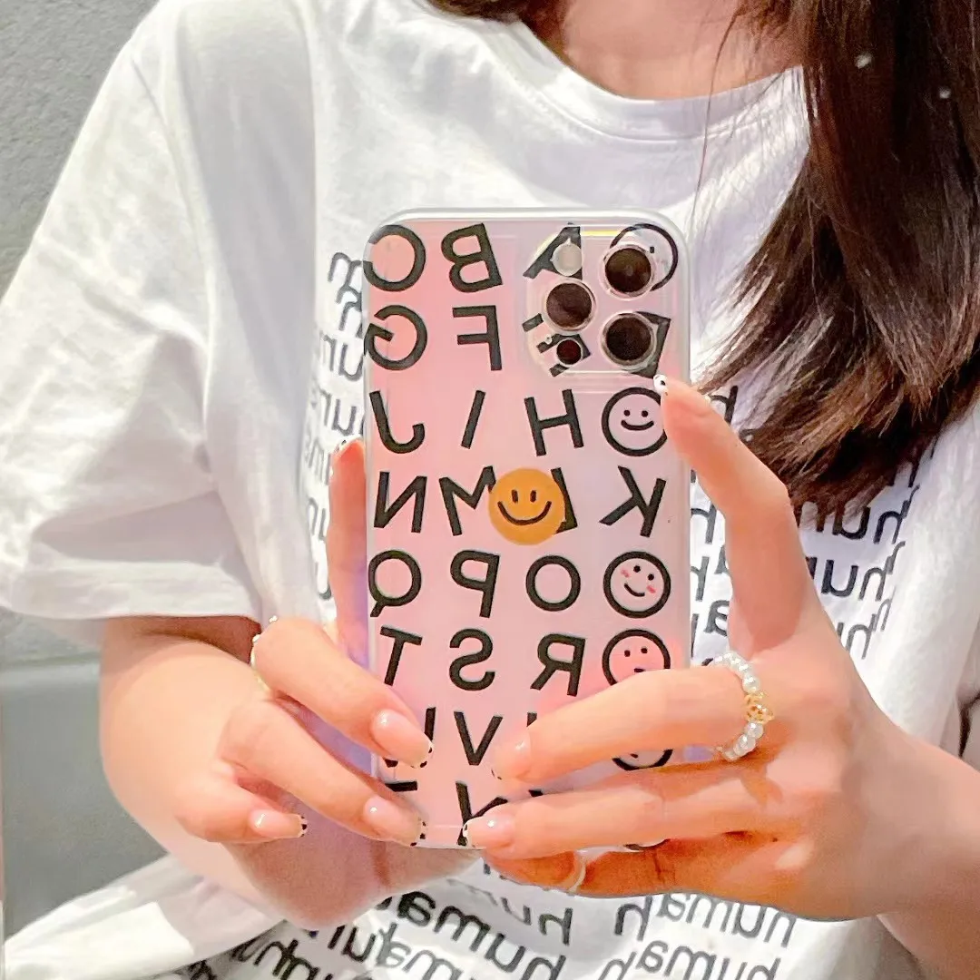 Luxury Classic Design Words Text Design Amazon Hot Selling Tpu Cell Phone Protective Case For iPhone 11 12 pro max