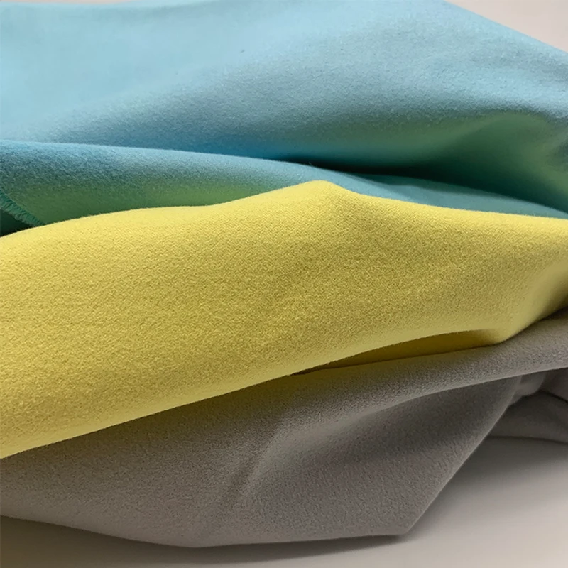 Customized recycled fiber towel Recycled Microfiber Suede Cloth Travel Gym Yoga Mat beach Towels recycled fiber