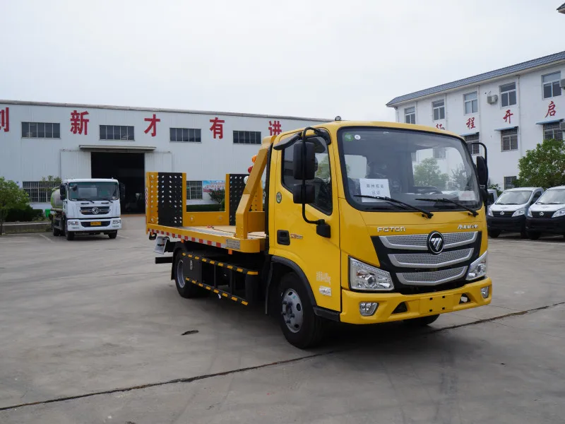 Foton 8 Tons  Wrecker Tow Truck Flatbed Platform Recovery road rescue truck for Sale