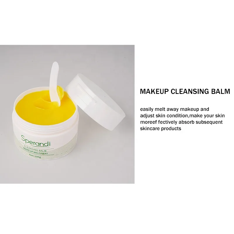 Natural Vegan Private Label Cleansing Cream Plant Oil Eyelash Eye Facial Removing Face Colorful Makeup Remover Cleansing Balm