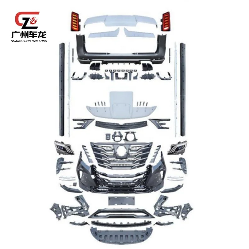 Lorinser Style Car Bumper For Mercedes Benz Vito W447 V Class V250 V260  Front Rear Bumper Side Skirts Grille Car Bodykit