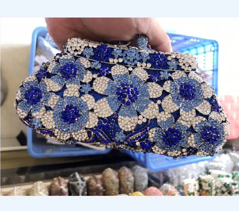 Factory sale 2020 NEW shiny purse rhinestone evening bag crystal clutch for women