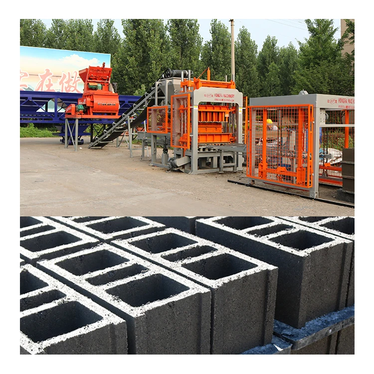 machine make block QT5-15  brick making machine CHB block machine in Philippines