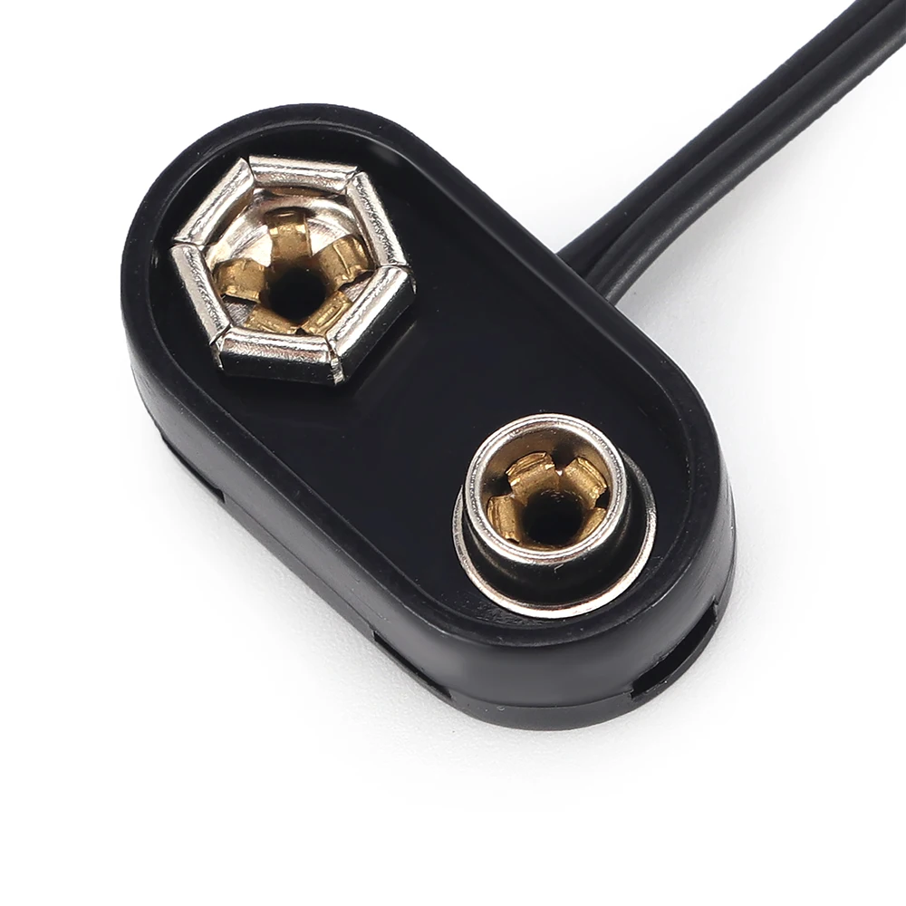 9V батарея жесткая Кнопка пластиковый чехол USB Plug
