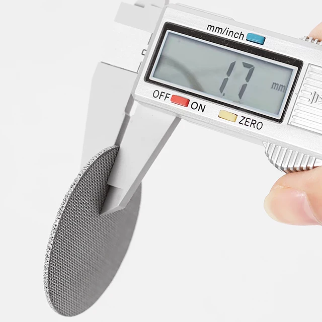 58.5mm, 1.7mm Thickness 100um 150um Stainless Steel coffee puck screen mesh filter