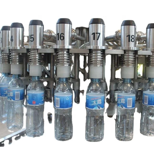 Pure water Bottled production line beverage filling process PET fill Automatic powder dispenser fresh juice